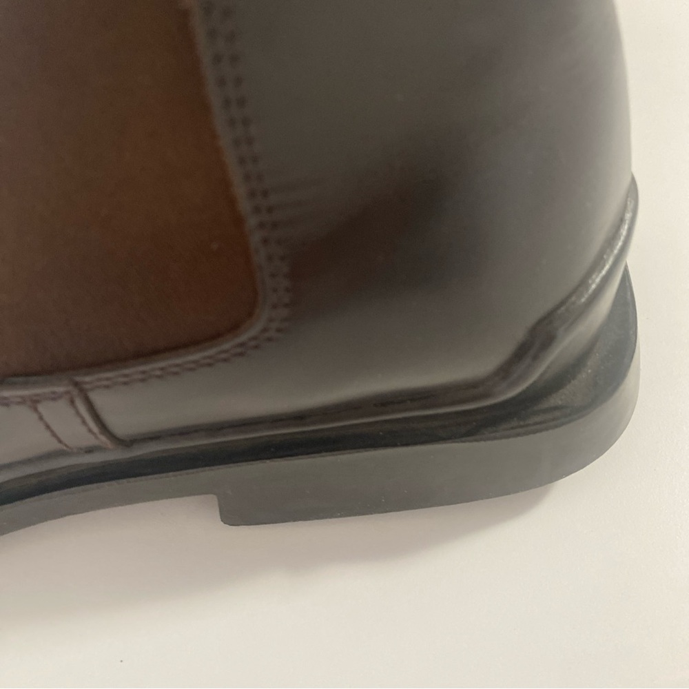 Prada Men Brown Chelsea Leather Ankle Boots Size 7.5  Retail $1190 - Picture 6 of 16